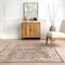 Nuloom Cerise Floral Faded Spill Proof Machine Washable Area Rug 4ft x 6ft HJTH20A-406 - alternate 4